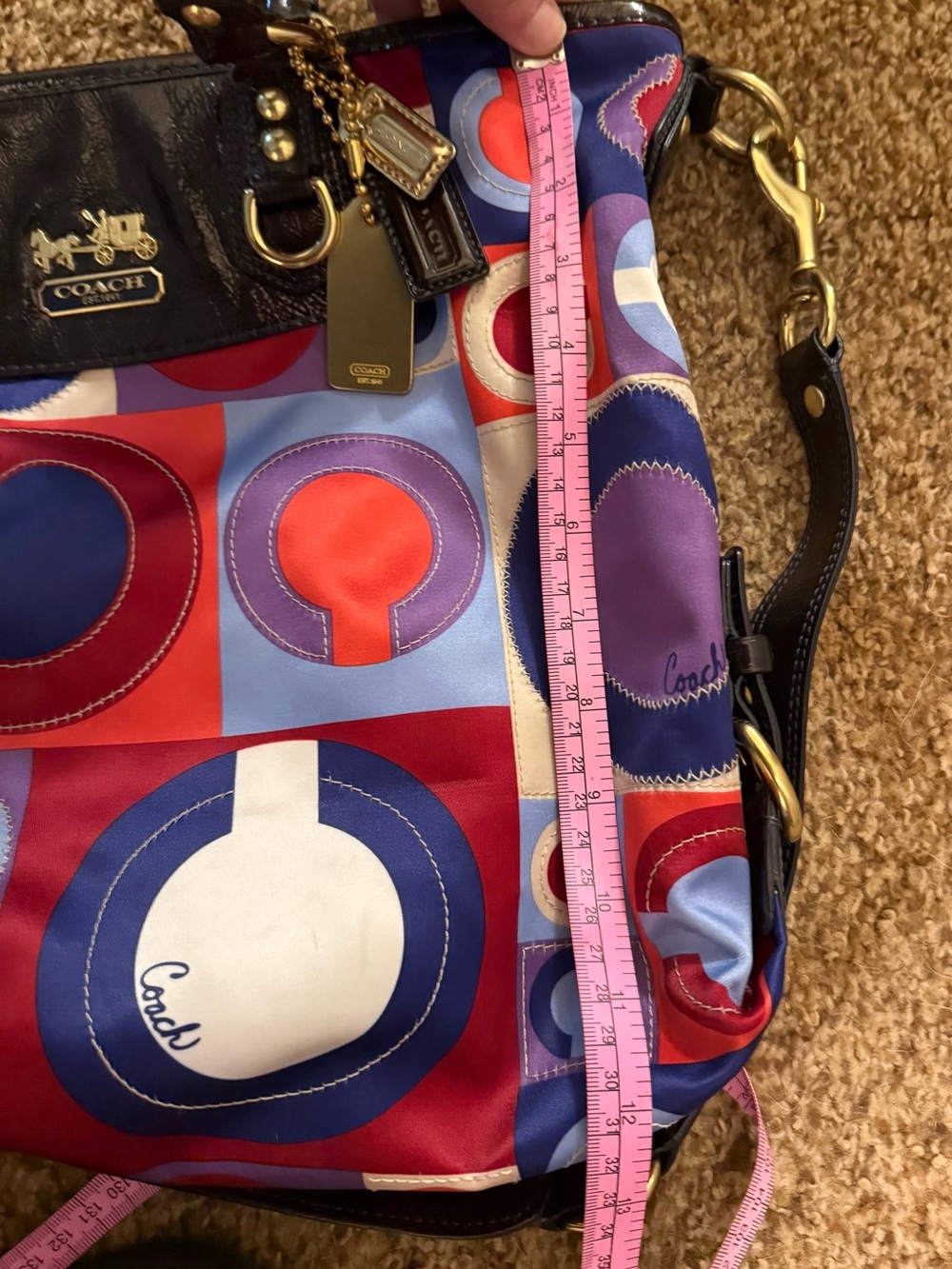 COACH POP ART PATCHWORK - Picture 14 of 16